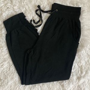 Black joggers